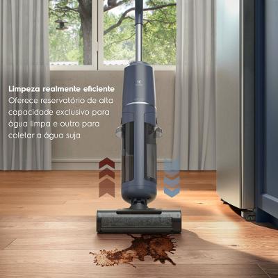 Limpadora de Piso sem Fio Electrolux Experience MultiClean 3 em 1 até 40 min Azul (EMC2500)