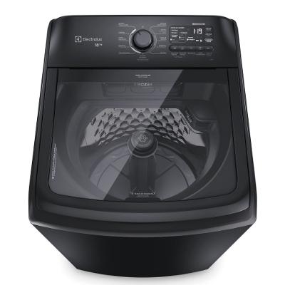 Máquina de Lavar Electrolux 18Kg Preta Expert Tripla Filtragem e Jatos Poderosos (LEB18)