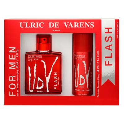 Kit Ulric de Varens UDV Flash - Perfume EDT + Desodorante