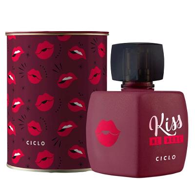 Kiss Me More Ciclo Fragrance - Perfume Feminino - Deo Colônia + Lata