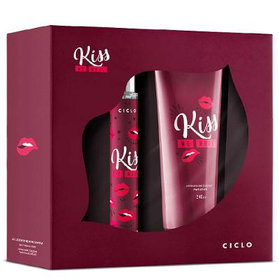 Ciclo Fragrance Estojo Kiss me More Kit - Deo Colônia Feminina + Hidratante Corporal
