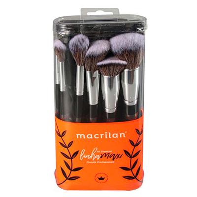 Macrilan A100 Kit – 10 Pincéis Profissionais de Maquiagem