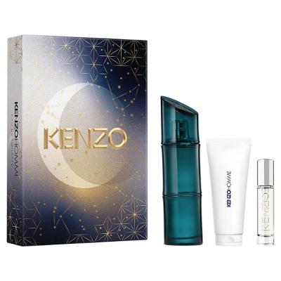 Kenzo Homme Coffret - Perfume Masculino EDT + Gel de Banho + Travel Spray