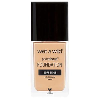 Base Líquida Matte Alta Cobertura wet n wild - Photo Focus Foundation