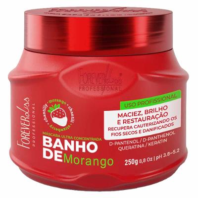 Forever Liss Banho de Verniz Morango - Máscara Capilar