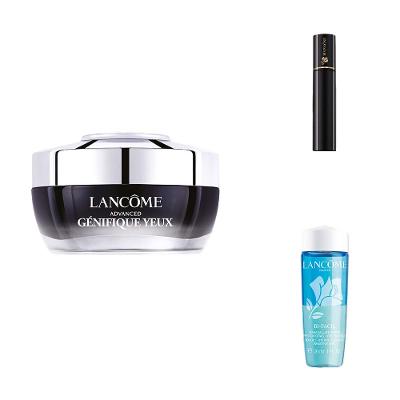 Lancôme Génifique Kit - Creme de Olhos + Mini Máscara de Cílios + Demaquilante