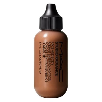 Base MAC Face and Body Natural Radiance Tons Escuros