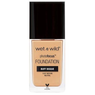 Base Líquida Matte Alta Cobertura wet n wild - Photo Focus Foundation