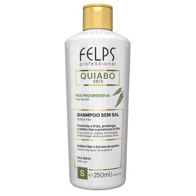 Felps Professional Quiabo XBTX Shampoo Sem Sal Pós Progressiva