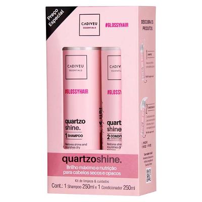 Homecare Cadiveu Essentials Quartzo Shine Kit - Shampoo + Condicionador
