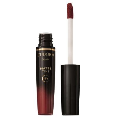 Batom Líquido Eudora Glam Matte Tint 18h