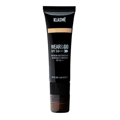 BB Cream Líquido 4 em 1 Klasmé Wear & Go FPS50