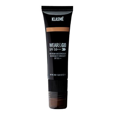 BB Cream Líquido 4 em 1 Klasmé Wear & Go FPS50
