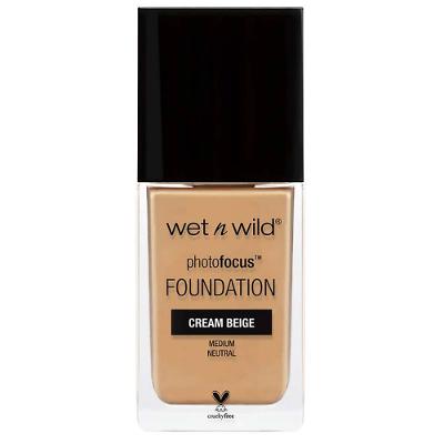 Base Líquida Matte Alta Cobertura wet n wild - Photo Focus Foundation