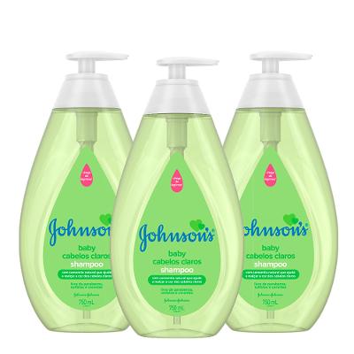 Leve 3 Shampoos para Cabelos Claros Johnson Baby