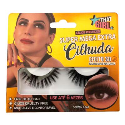 Cílios Postiços 3D That Girl – Super Mega Cilhuda
