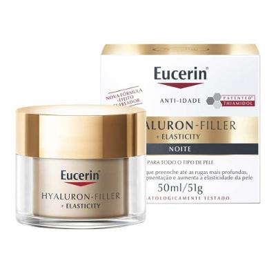 Eucerin Hyaluron-Filler Elasticity Antirugas Creme Facial Noite