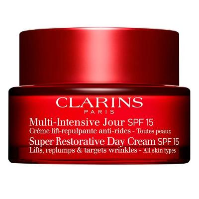 Hidratante Facial Diurno Clarins Super Restorative Day Cream FPS 15
