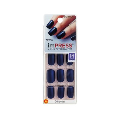 Unhas Postiças Kiss NY - imPRESS Matte Color