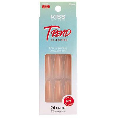 Unhas Postiças Kiss New York - Trend Collection Better Nude