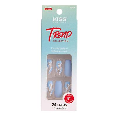 Unhas Postiças Kiss New York - Trend Collection Ocean