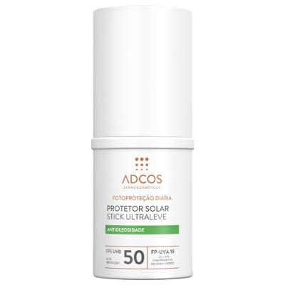 Protetor Solar Antioleosidade Adcos Stick Ultraleve FPS50