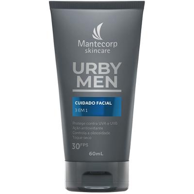 Loção Facial 3 em 1 Mantecorp Urby Men FPS 30