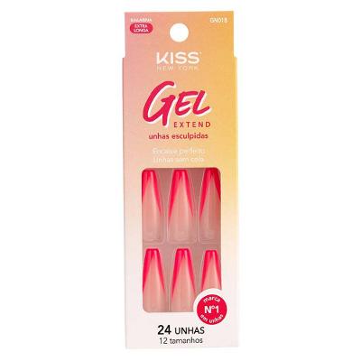 Unhas Postiças Kiss New York - Gel Extend Fabulous