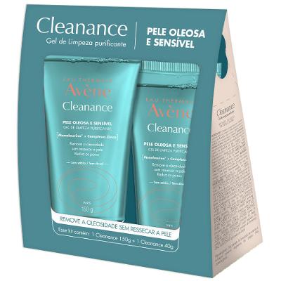 Avène Cleanance Kit – Gel de Limpeza Facial Purificante 150g + 40g