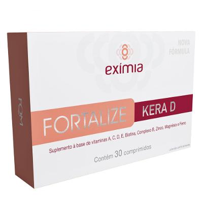 Suplemento para Cabelos e Unhas - Exímia Fortalize Kera D