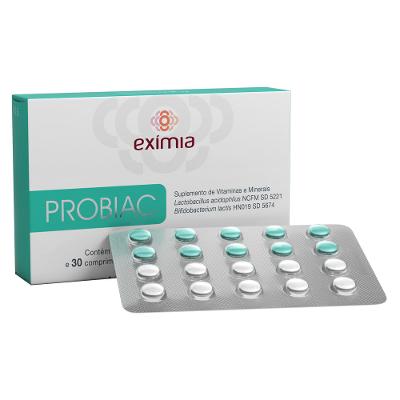 Suplemento Vitamínico Exímia Probiac - 30 comprimidos