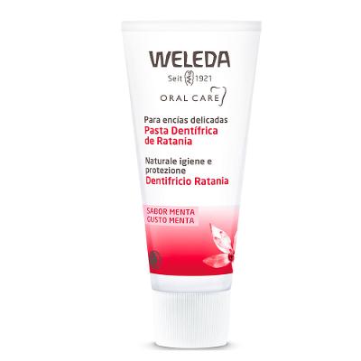 Creme dental de Ratânia Weleda