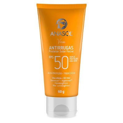 Protetor Solar Facial Antirrugas - Anasol