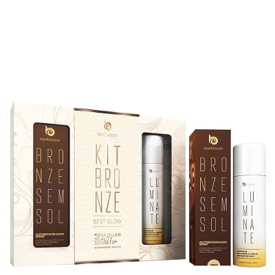 Kit Autobronzeador Spray + Iluminador Luminate Best Bronze Bronze Best Glow