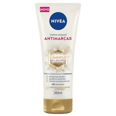 NIVEA LUMINOUS 630® Creme Corporal Antimarcas