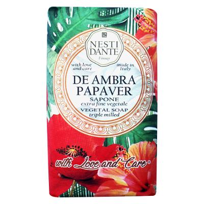 Sabonete em Barra Nesti Dante -  With Love and Care Ambar e Papoula