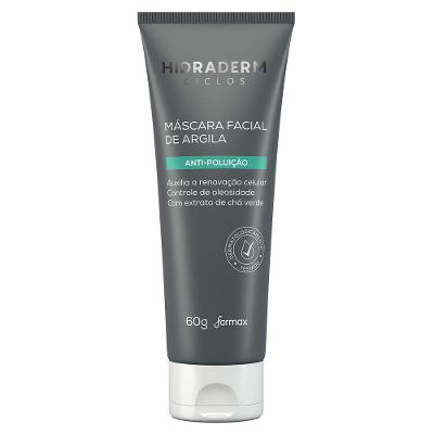 Máscara Facial de Argila Anti-Poluição Hidraderm Ciclos