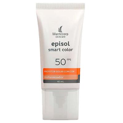 Protetor Solar Uniformizador Facial com Cor Mantecorp Skincare Episol Smart Color FPS50