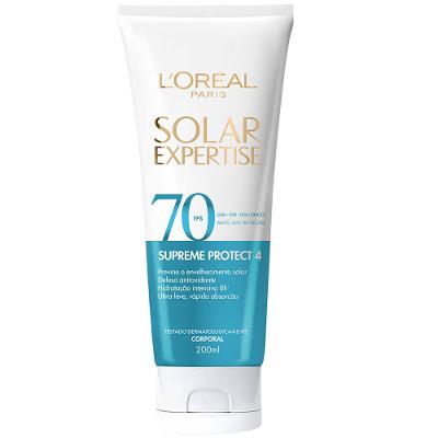 Protetor Solar Corporal L'Oréal Paris Solar Expertise Supreme Protect 4 FPS 70