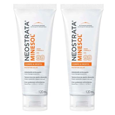 Neostrata Minesol Corpo & Rosto Kit com 2 Protetores Solares