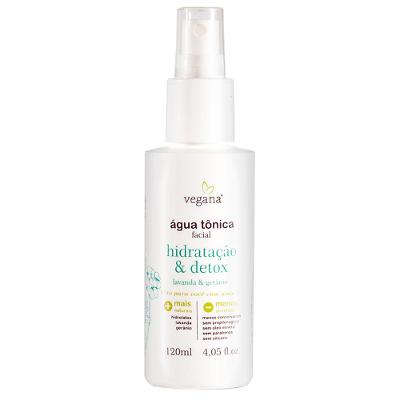 Água Tônica Facial Vegana Hidratação & Detox
