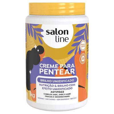 Salon Line Brilho Umidificado - Creme para Pentear