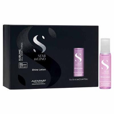 Alfaparf Milano Semi di Lino Shine Lotion Kit - Ampola de Tratamento