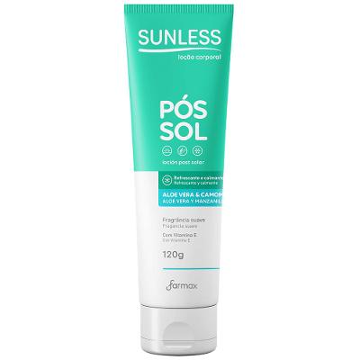 Loção Corporal Pós-Sol Sunless - Aloe Vera e Camomila