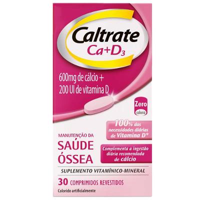 Suplemento Vitamínico Caltrate Ca + D3 – Cálcio e Vitamina D