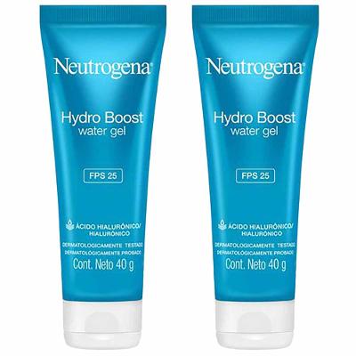 Neutrogena Hydro Boost Kit com Dois Hidratantes Faciais Water Gel FPS25