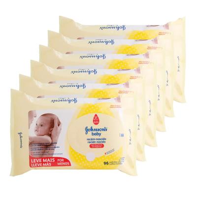 Kit Johnson Baby Recém Nascido - Toalhas Umedecidas