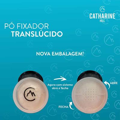 Pó Fixador Translúcido Catharine Hill - Face Powder Fixer 20g