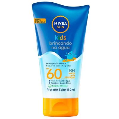 NIVEA SUN Protetor Solar Kids Brincando na Água FPS 60