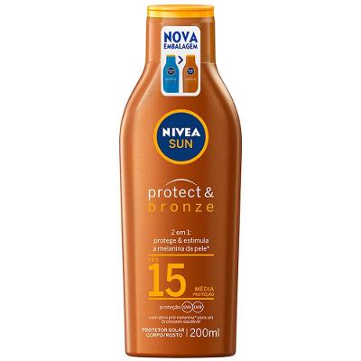 Protetor Solar NIVEA Sun Protect & Bronze Fps15